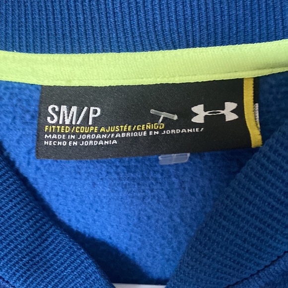 junior golf tournament under armor fleece zip up - Picture 3 of 3